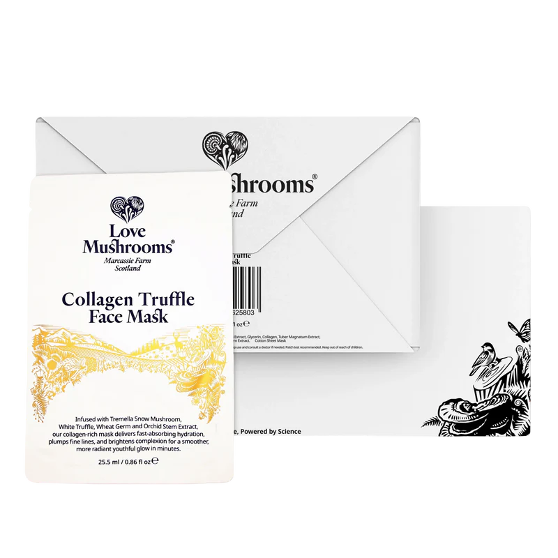 Collagen Truffle Cotton Face Mask - 5 Pack