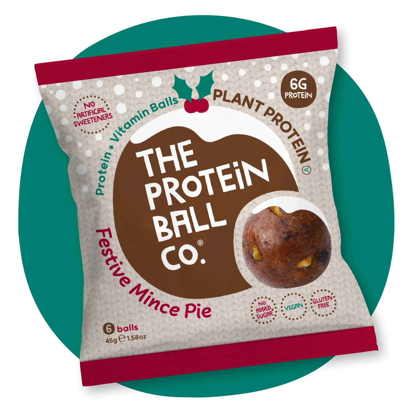 Festive mince Pie Protein Balls - 45g