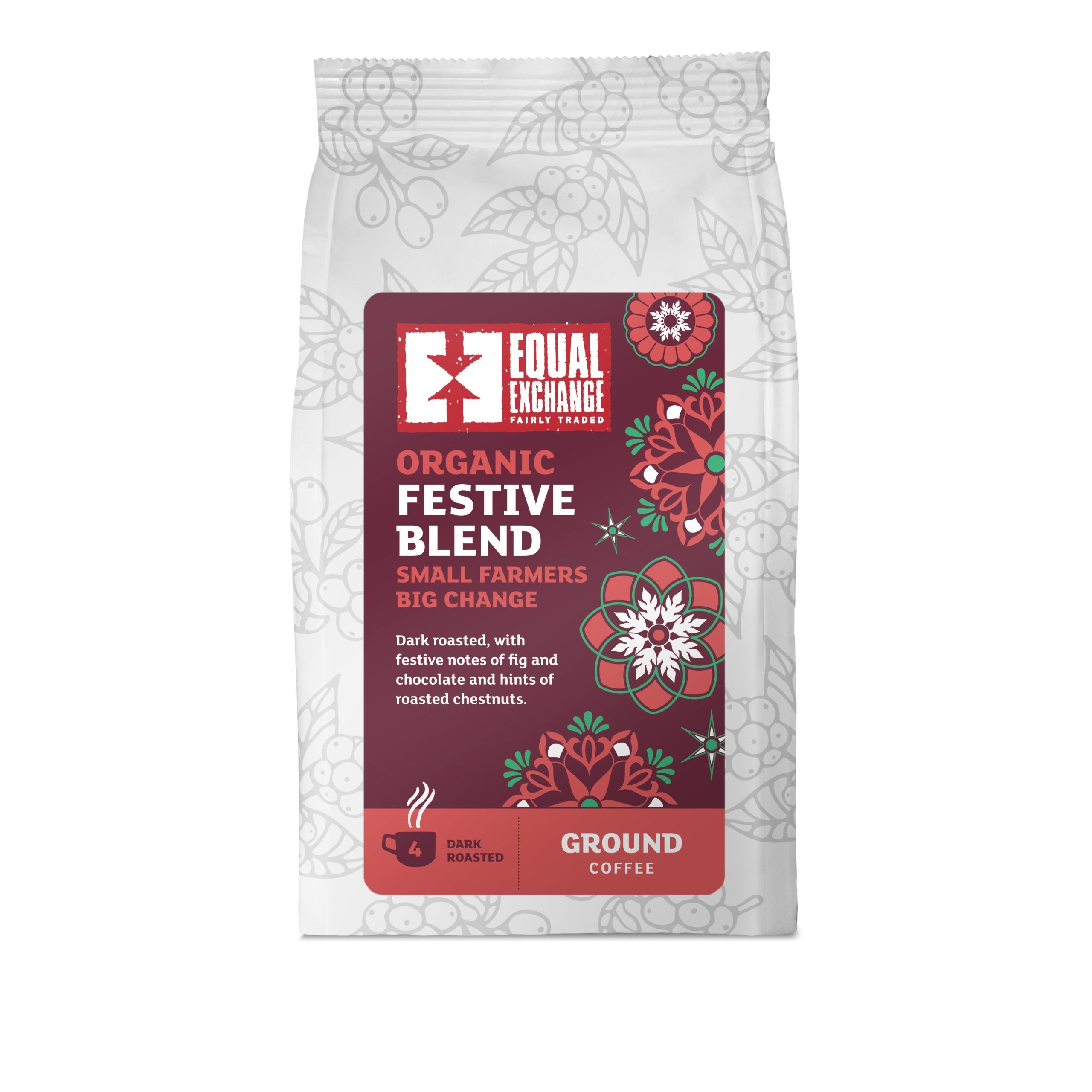 Organic Festive Blend Ground Coffee - 200g