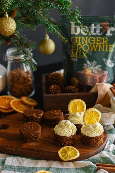 Organic Ginger Brownie Mix - Makes 15