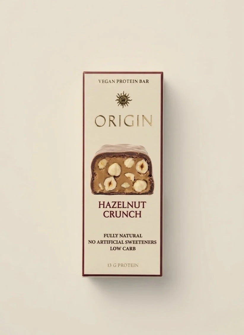Organic Hazelnut Crunch Bar - Low Sugar