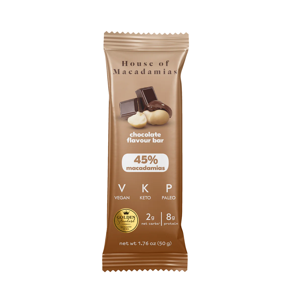Macadamia Nut Bar- Dark Chocolate