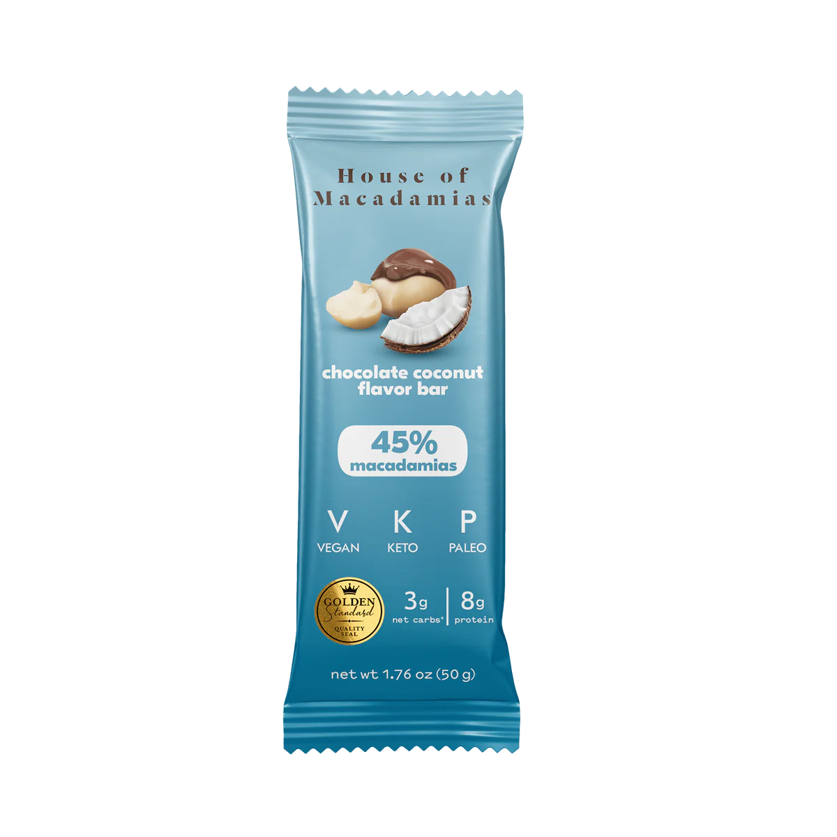 Macadamia Nut Bar- Coconut & Chocolate