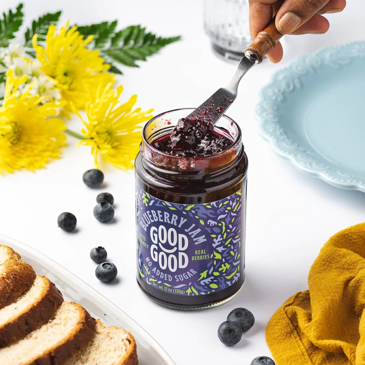 Keto Blueberry Jam - 330g