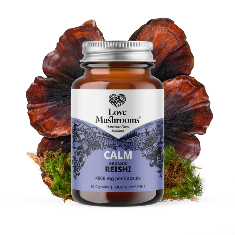 Organic Reishi (4000mg per capsule) - 60 capsules