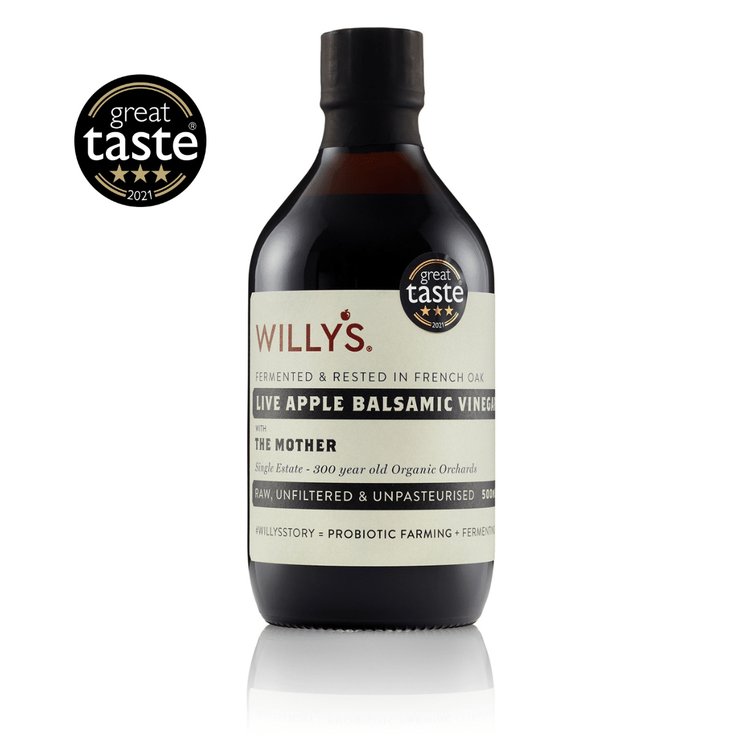 Organic Live Apple Balsamic Vinegar - 500ml