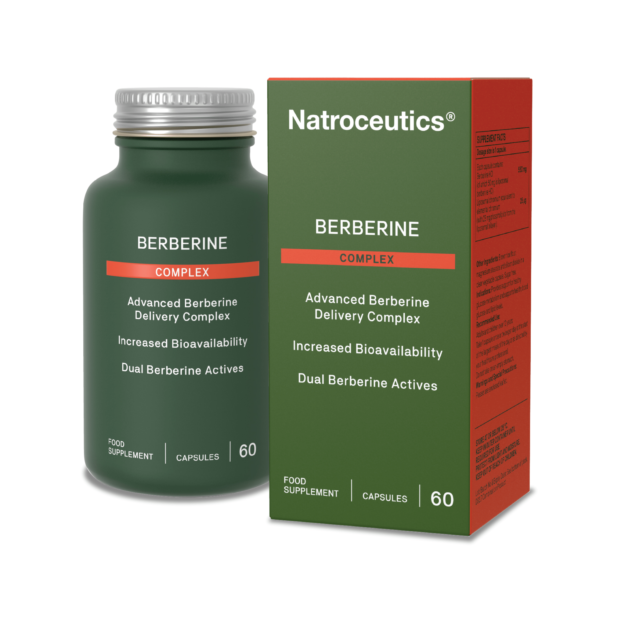 Berberine Complex - 60 Capsules from Natroceutics | Available at Sow & Arrow