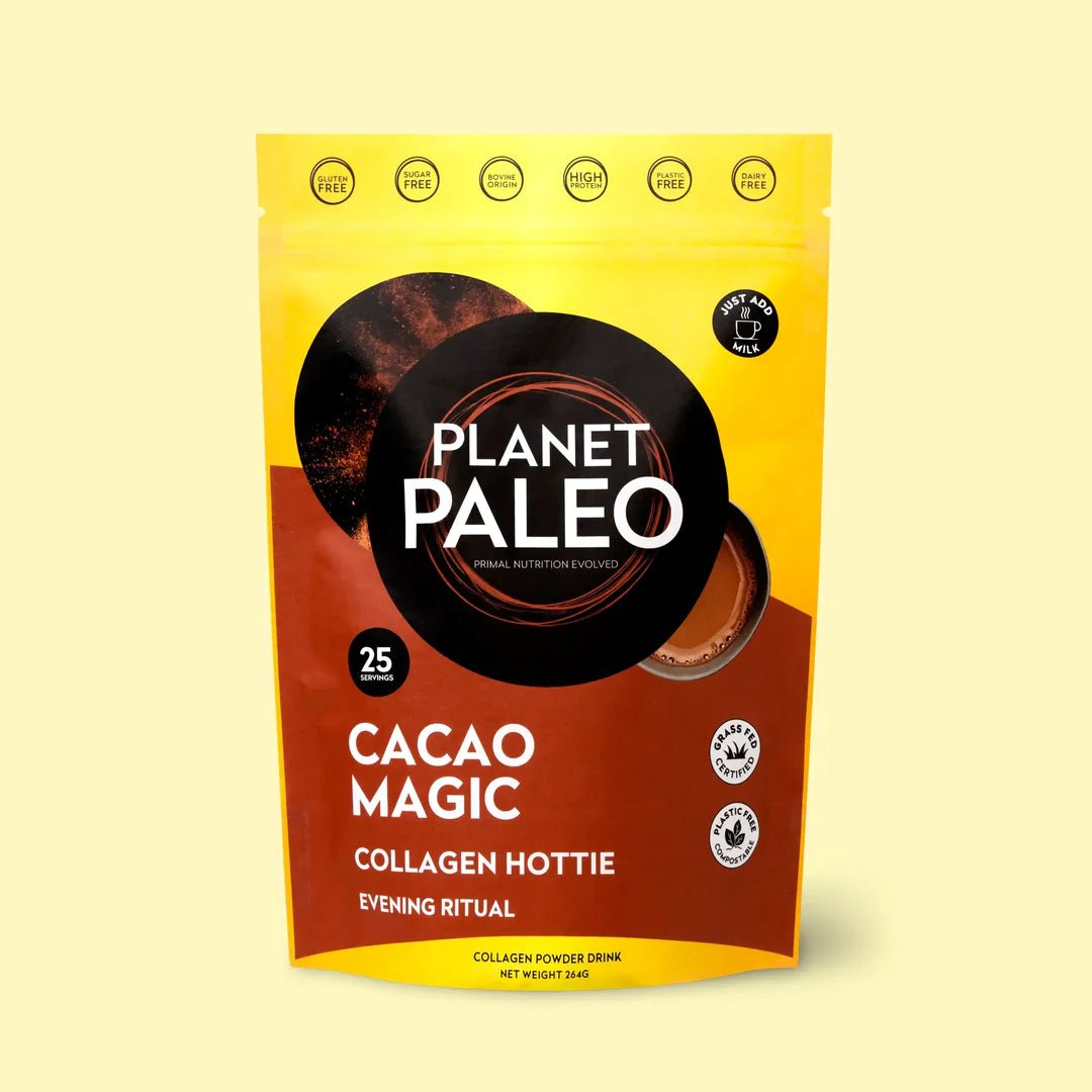 Cacao Magic - Collagen Hottie 264g from Planet Paleo | Available at Sow & Arrow