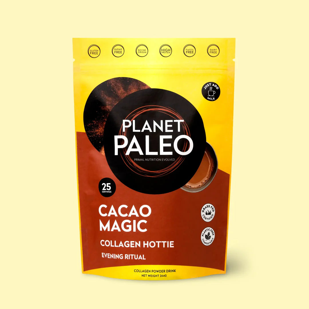 Organic Cacao, Collagen & Coconut Latte - Planet Paleo
