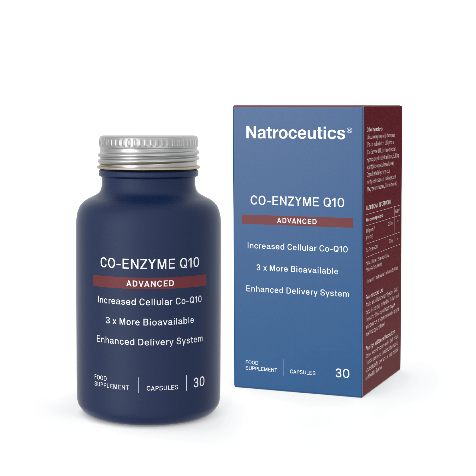 Co - Enzyme Q10 Advanced - 30 capsules from Natroceutics | Available at Sow & Arrow