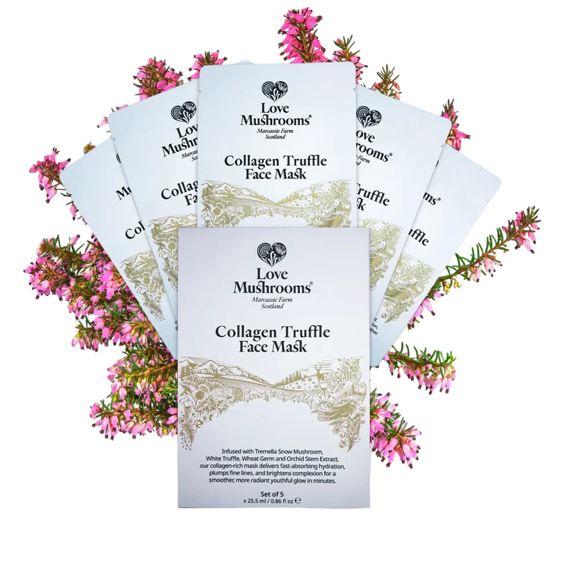 Collagen Truffle Cotton Face Mask - 5 pack from Sow & Arrow | Available at Sow & Arrow
