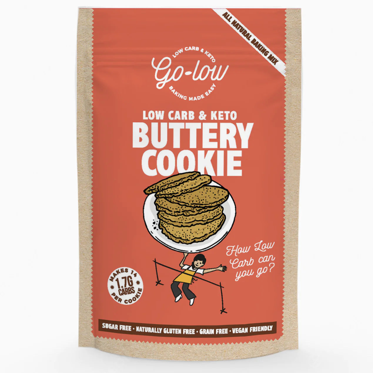 Keto Buttery Cookie Mix- Makes 14 Cookies