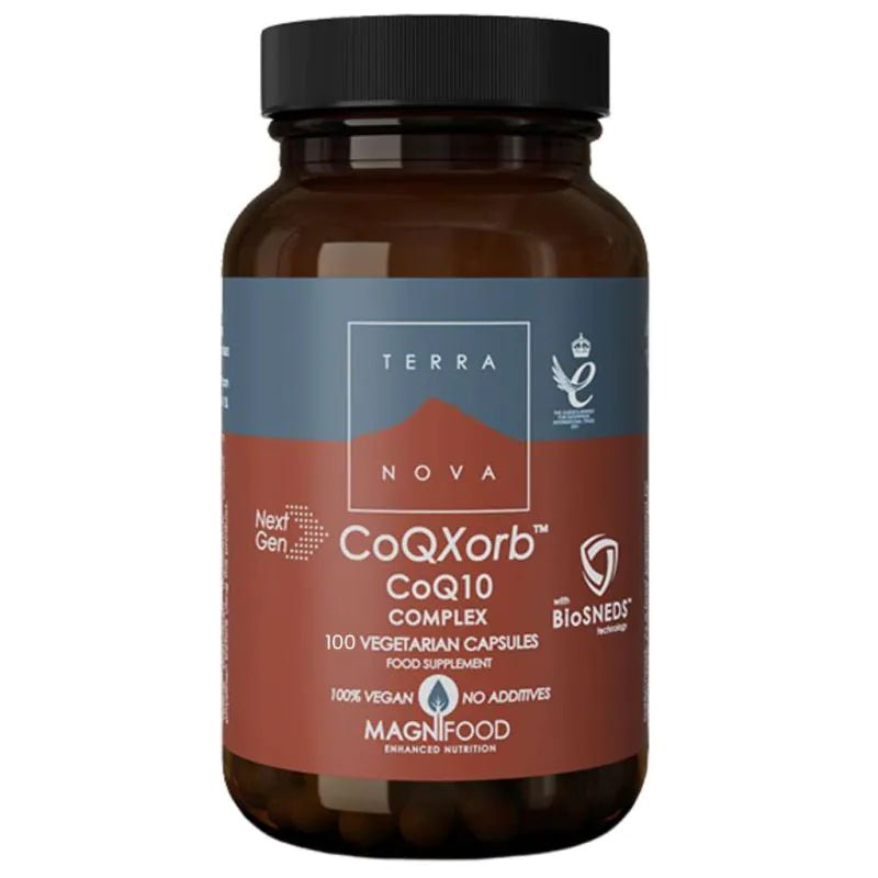 CoQXorb CoQ10 Complex - 100 caps from TerraNova | Available at Sow & Arrow