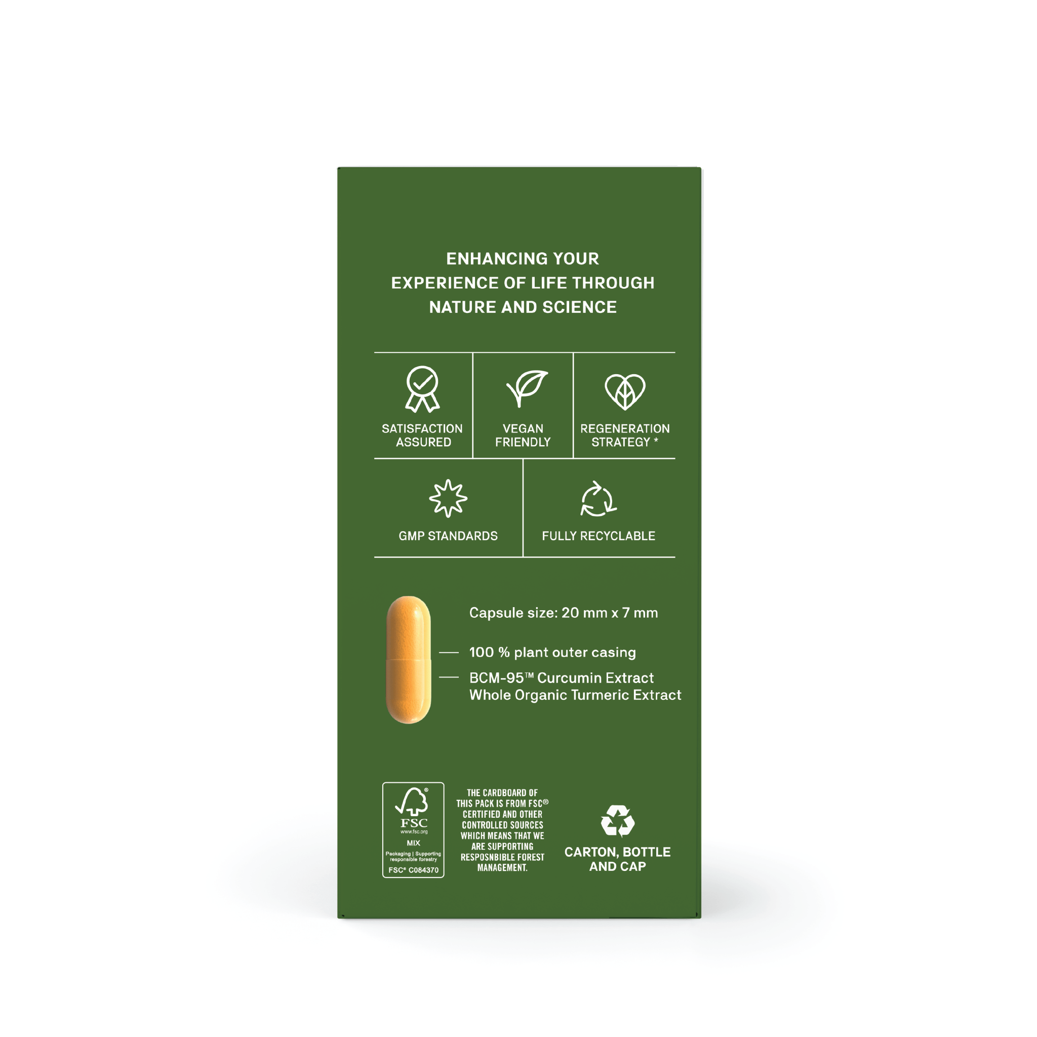 Curcumin Fortified for Chronic Pain & Inflammation - 60 Capsules from Natroceutics | Available at Sow & Arrow