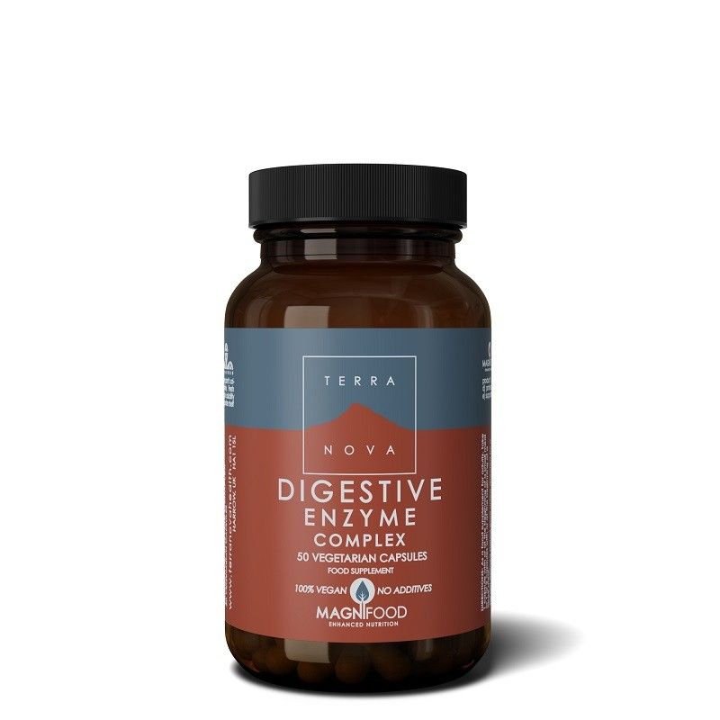 Digestive Enzyme Complex - 50 capsules from TerraNova | Available at Sow & Arrow