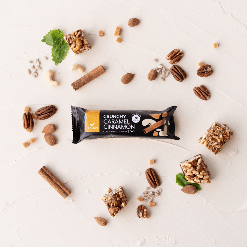 Double Chocolate Cashew Protein Bar - 55g from Foodin | Available at Sow & Arrow