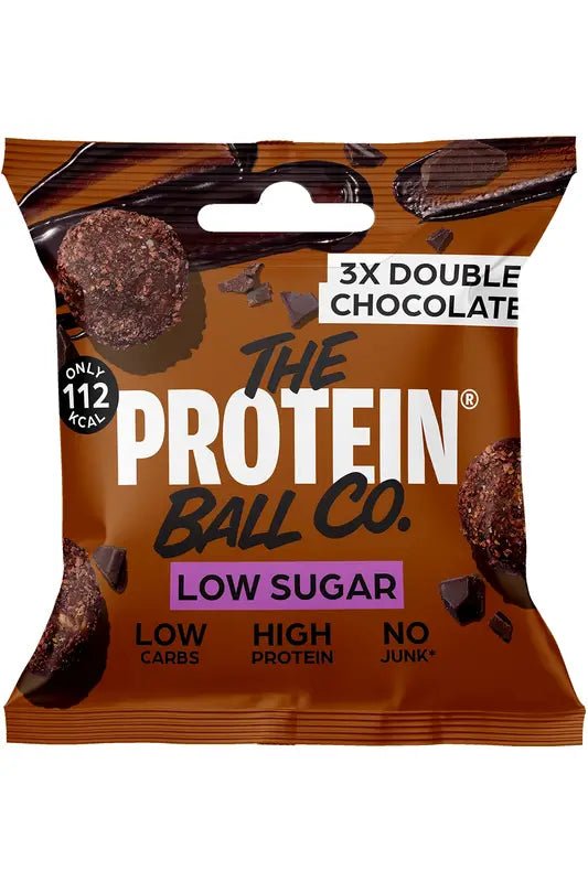 Double Chocolate Low Sugar Protein Balls - 25g from The Protein Ball Company | Available at Sow & Arrow