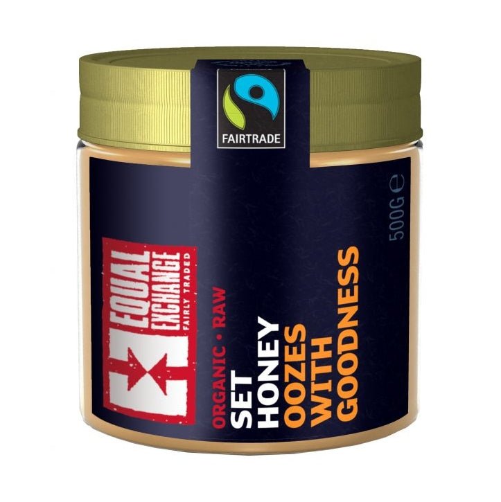 Fairtrade, Organic, Raw Set honey - 500g from Equal Exchange | Available at Sow & Arrow