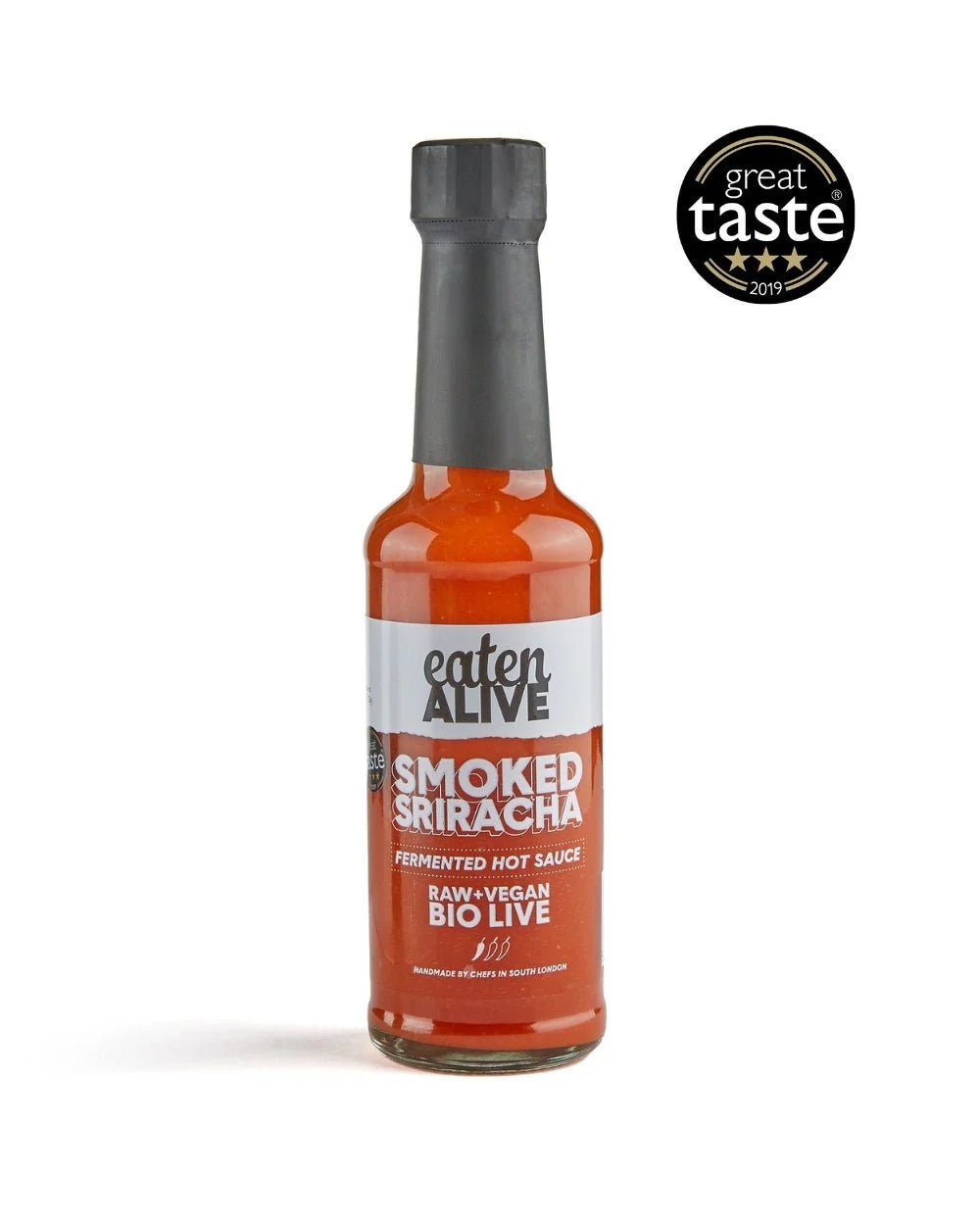 Fermented Smoked Siracha Hot Sauce - 150ml from Eaten Alive | Available at Sow & Arrow