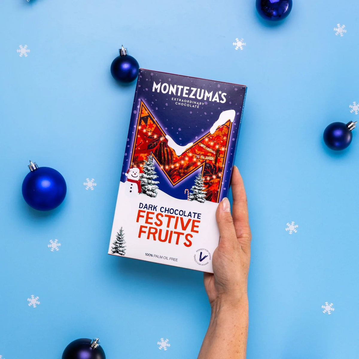 Giant Festive Flavours Chocolate Bar - 300g from Montezuma's | Available at Sow & Arrow