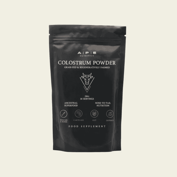 Grass - Fed Colostrum Powder from APE Nutrition | Available at Sow & Arrow