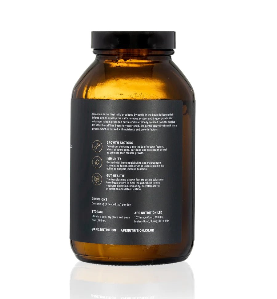 Grass - Fed Colostrum Powder from APE Nutrition | Available at Sow & Arrow