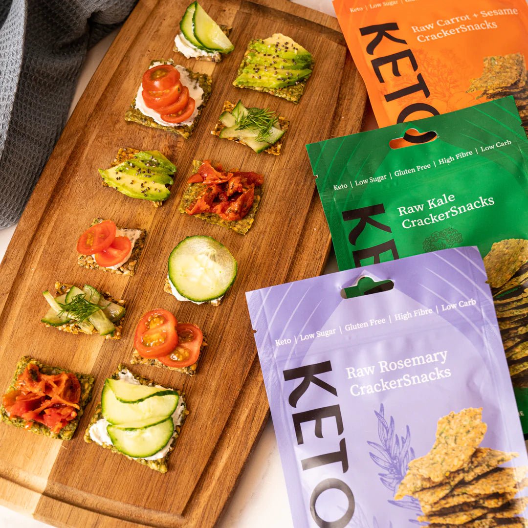 Keto8 Cracker Snacks from Keto8 | Available at Sow & Arrow
