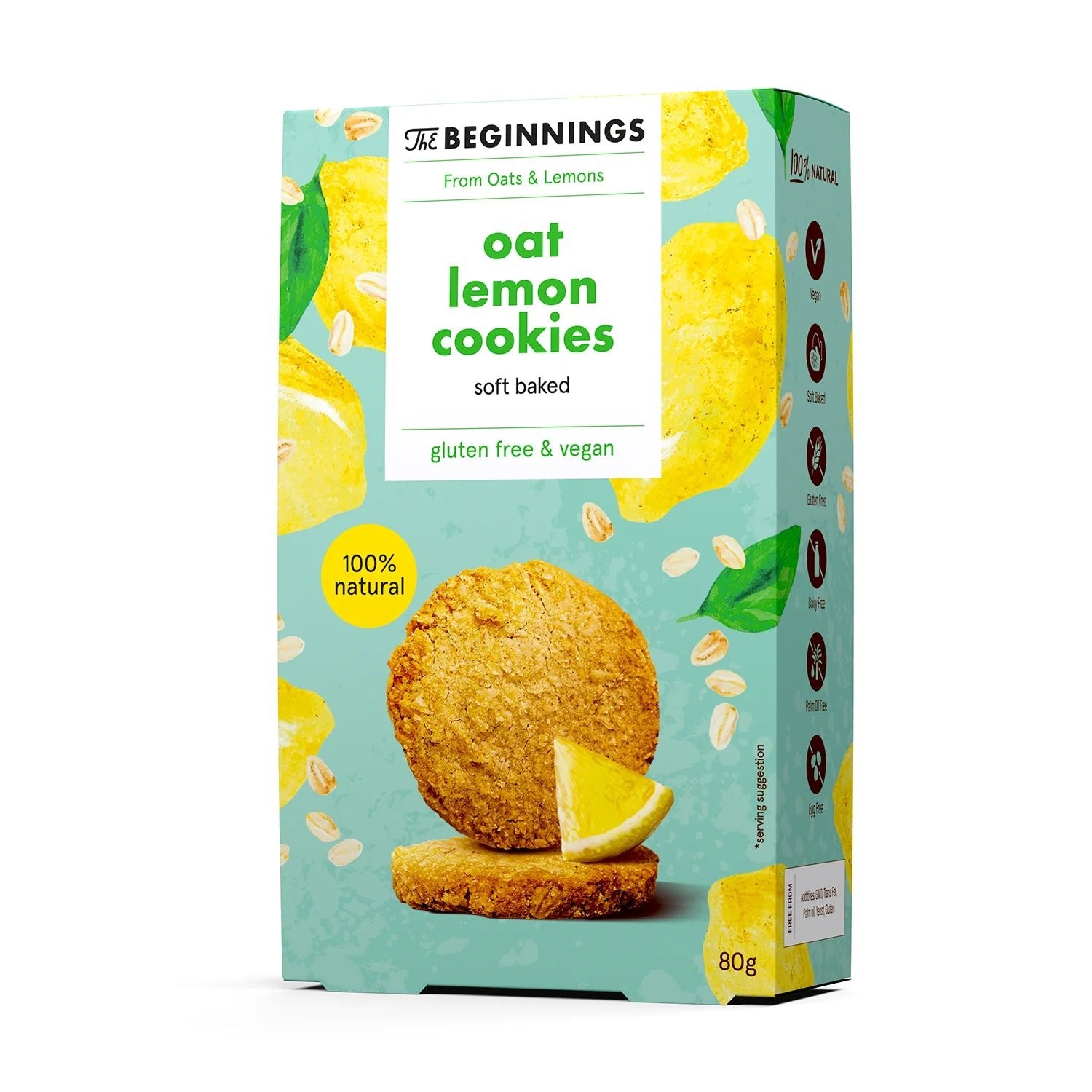 Lemon Oat Cookies from The Beginnings | Available at Sow & Arrow