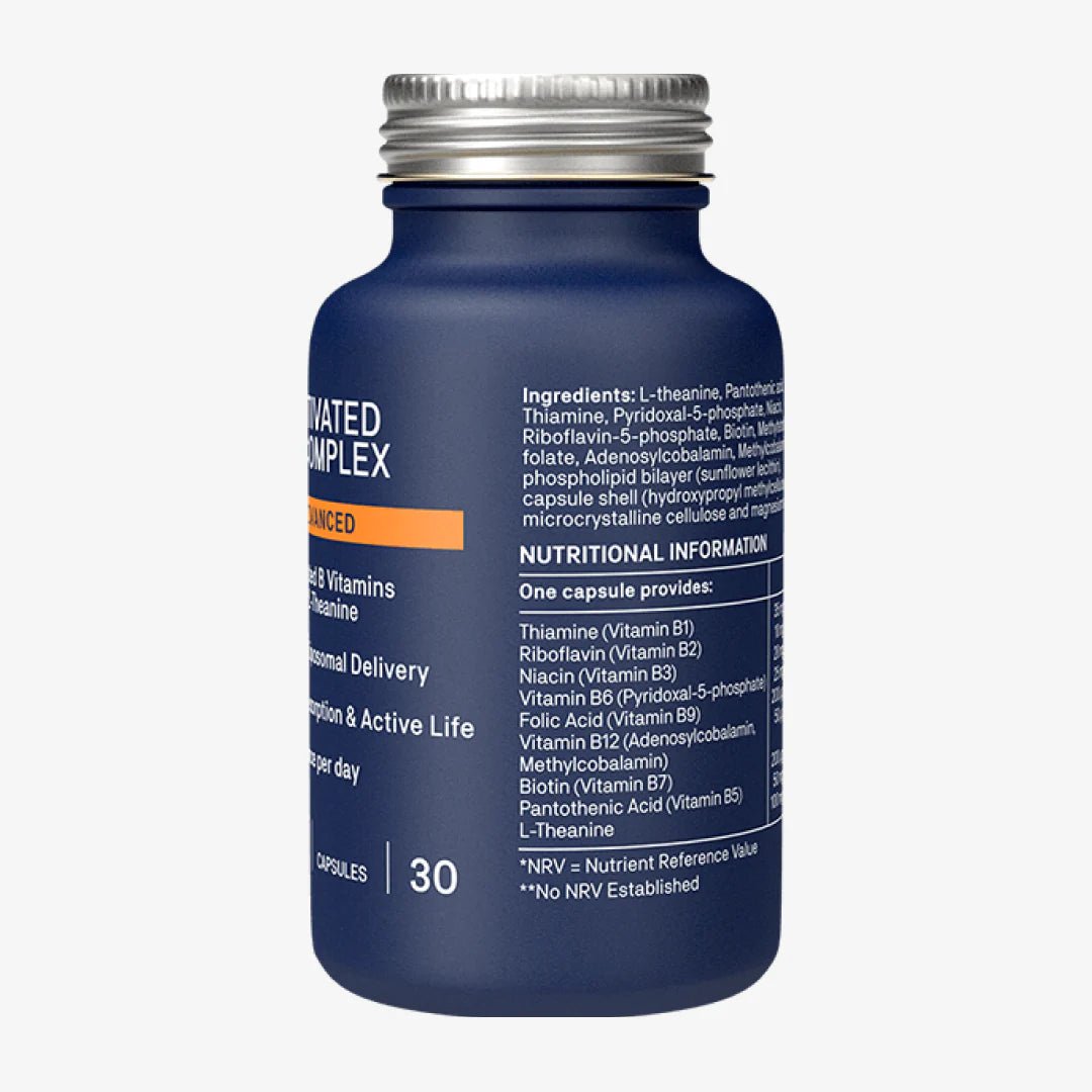 Liposomal B - Complex with L - Theanine - 30 Capsules from Natroceutics | Available at Sow & Arrow