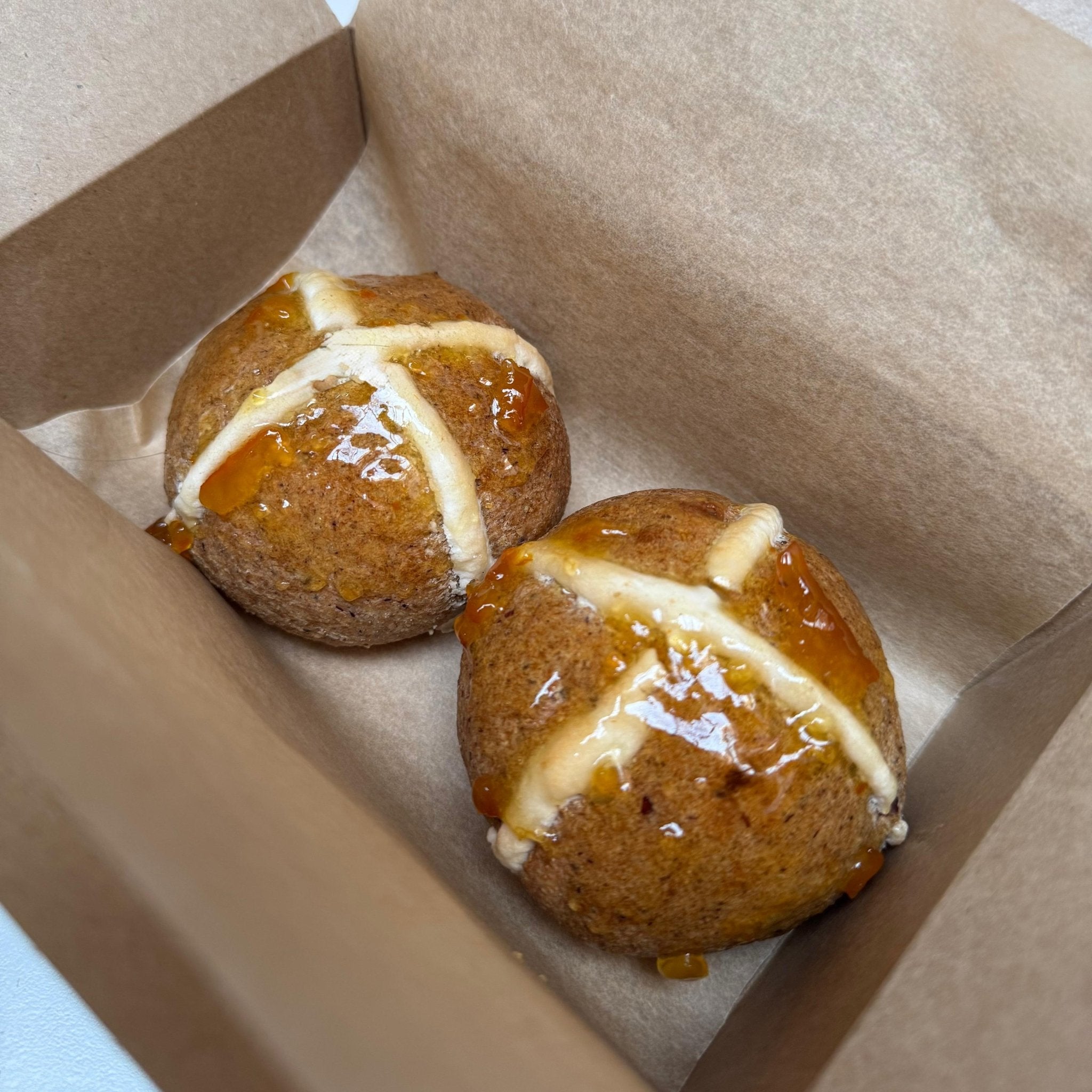 Low Carb Hot Cross Buns - 2 Pack from Sow & Arrow | Available at Sow & Arrow