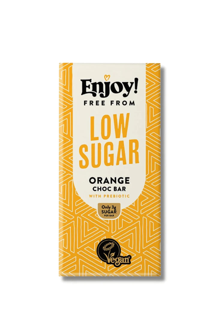 Enjoy! Low Sugar, Keto Choc Orange Bar - 70g
