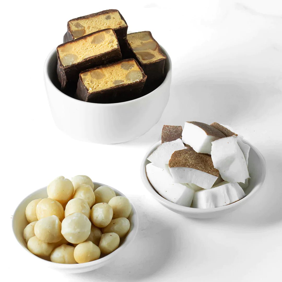 Macadamia Nut Bar - Coconut & Chocolate from House of Macadamia | Available at Sow & Arrow