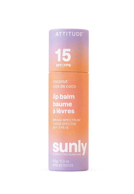 Mineral - Zinc Oxide Tinted Lip Balm SPF 15 from Attitude - Sunly | Available at Sow & Arrow