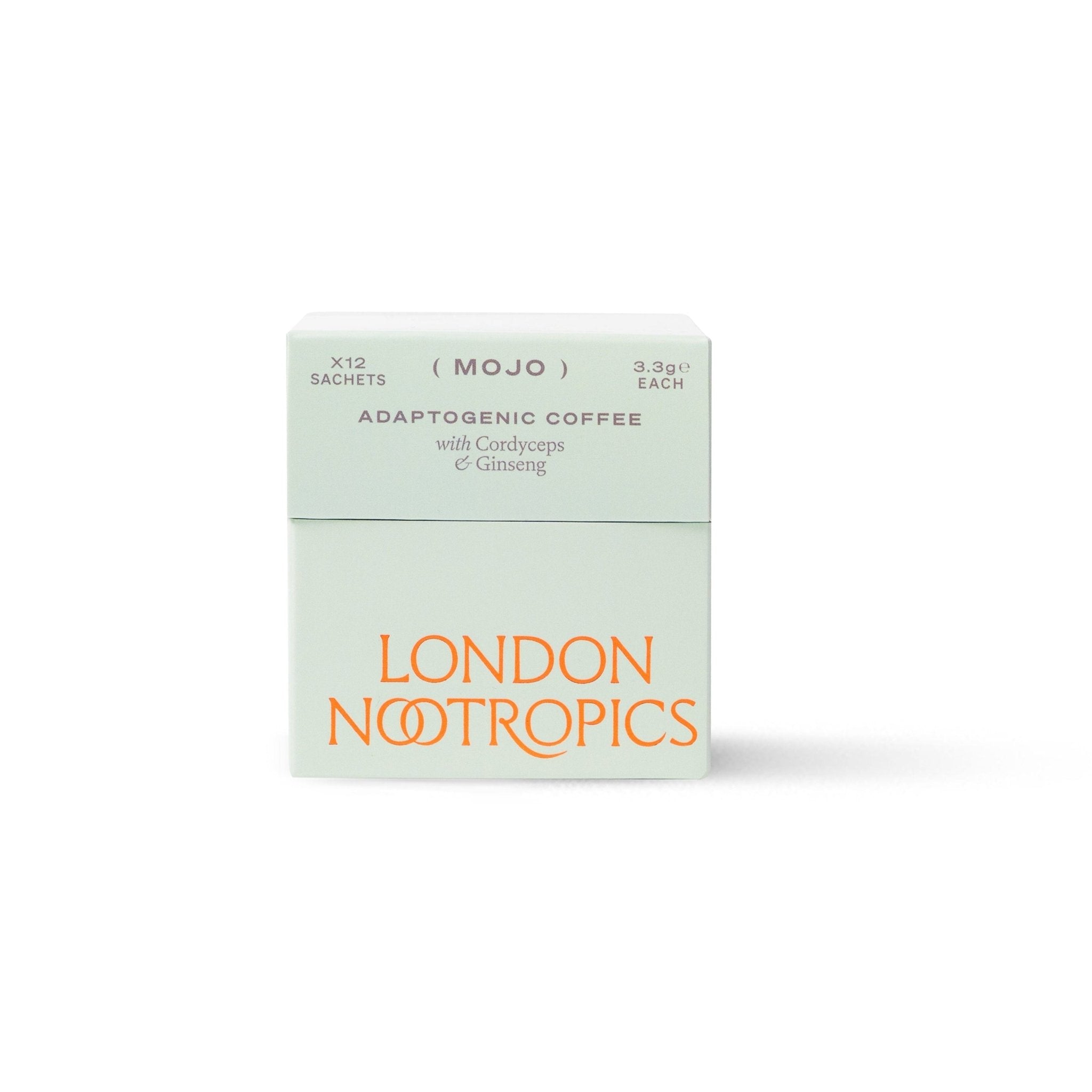 Mojo Adaptogenic Coffee - 12 sachets from London Nootropics | Available at Sow & Arrow