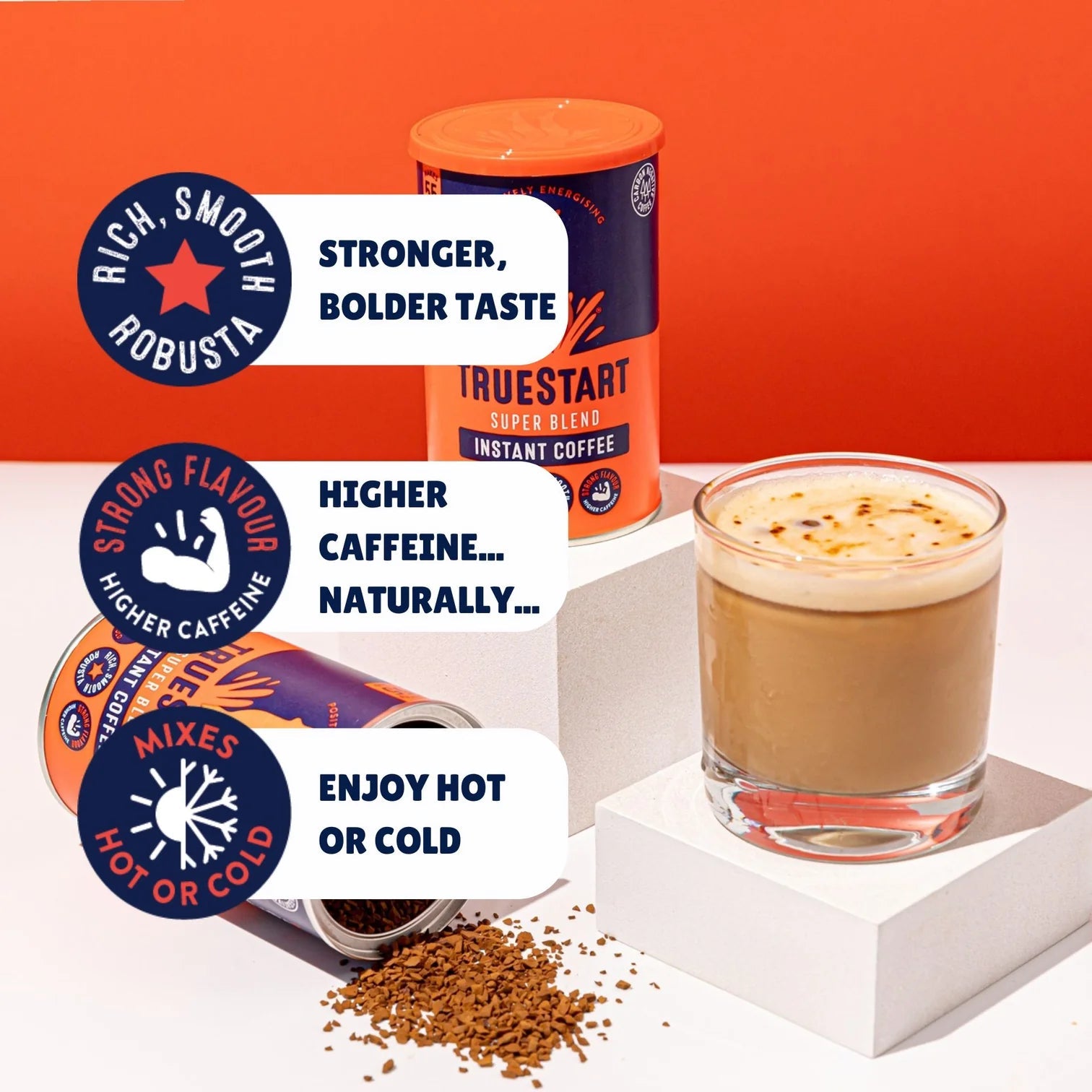 Mycotoxin - Free Instant Coffee - 100g from Truestart | Available at Sow & Arrow