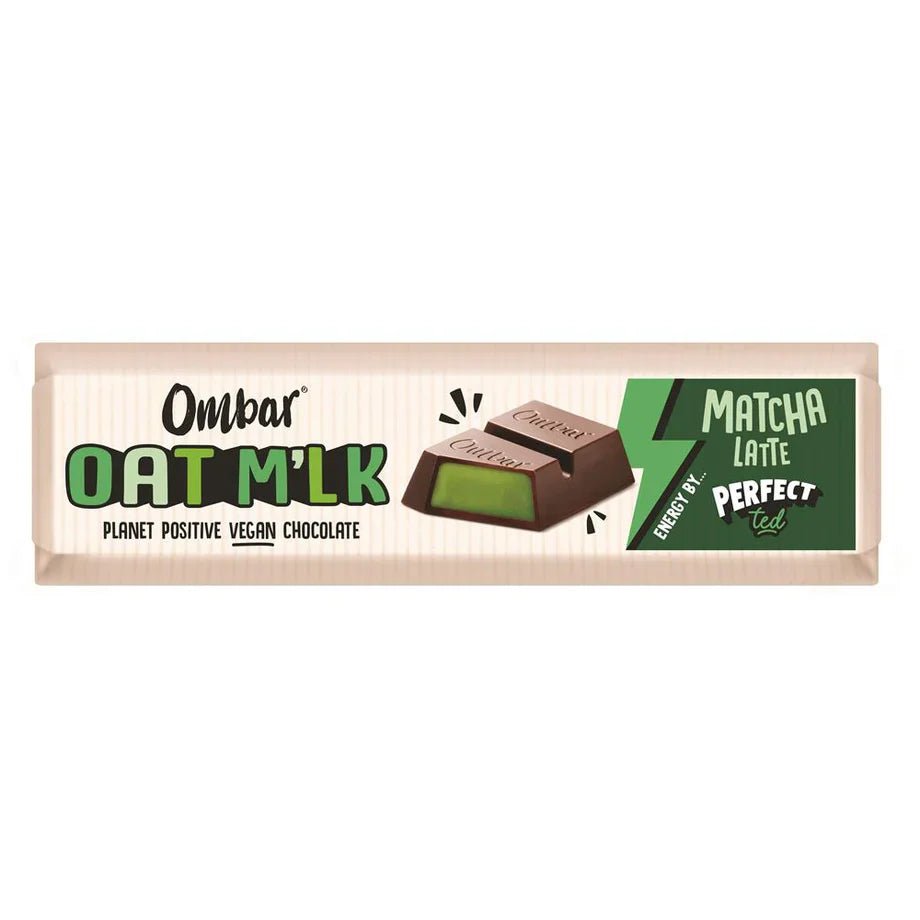 Oat M'lk Match Latte Bar - 42g from Ombar | Available at Sow & Arrow