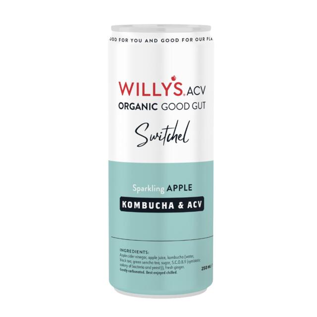 Organic Apple Cider Vinegar Switchel - 250ml from Willy's | Available at Sow & Arrow