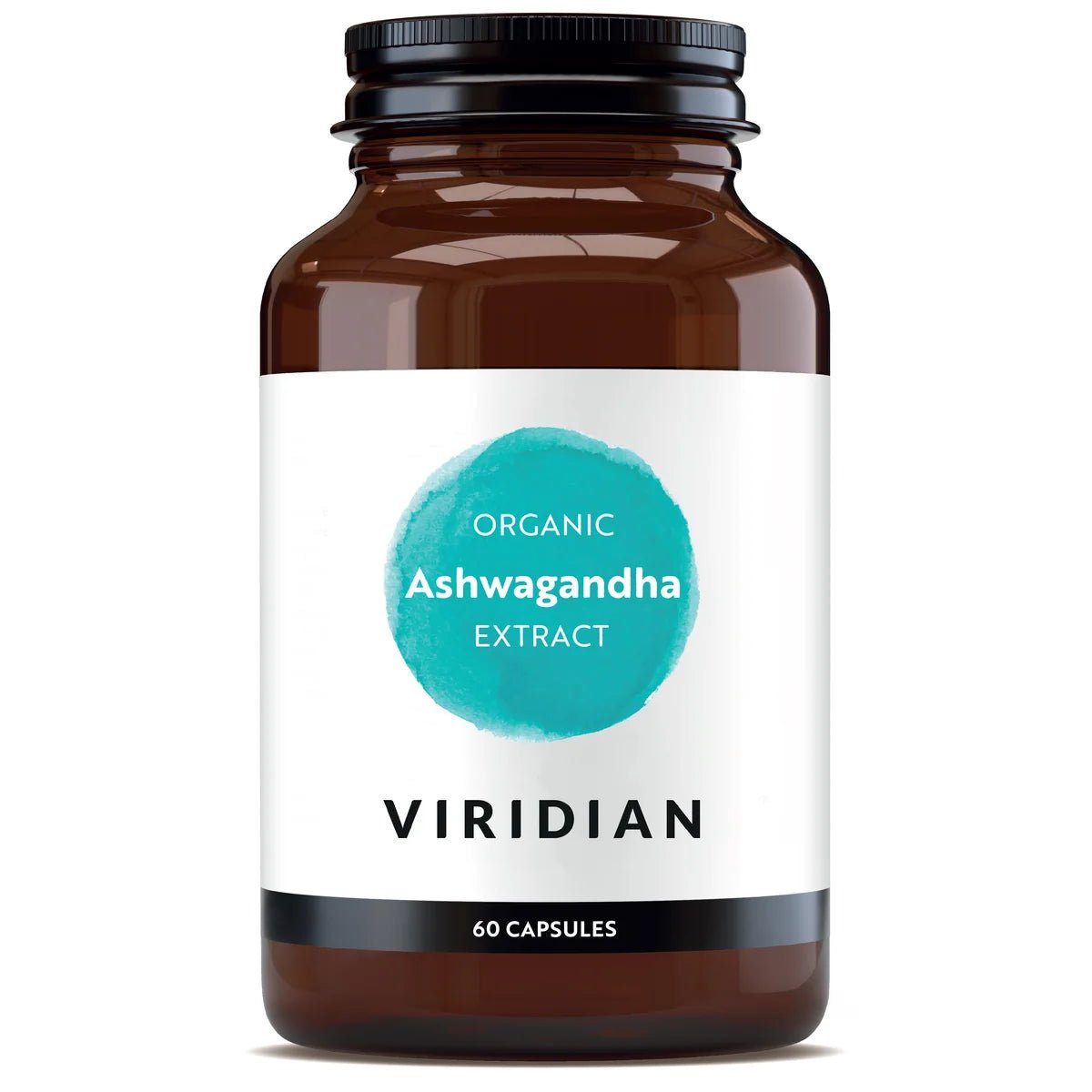 Organic Ashwagandha Extract - 60 Capsules from Viridian | Available at Sow & Arrow