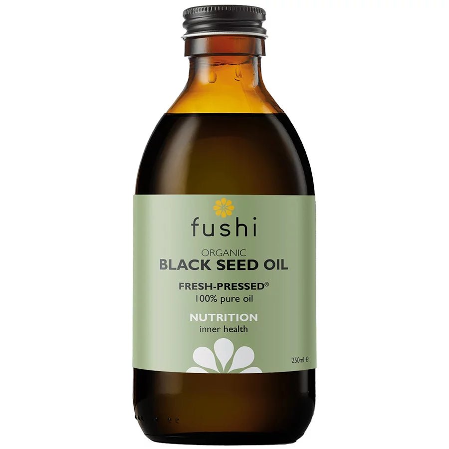 Organic Black Seed Oil - 250ml from Fushi Wellbeing | Available at Sow & Arrow