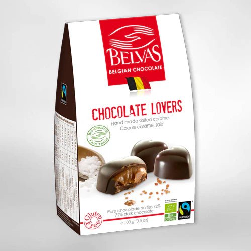 Organic Chocolate Lovers - 100g from Belvas | Available at Sow & Arrow