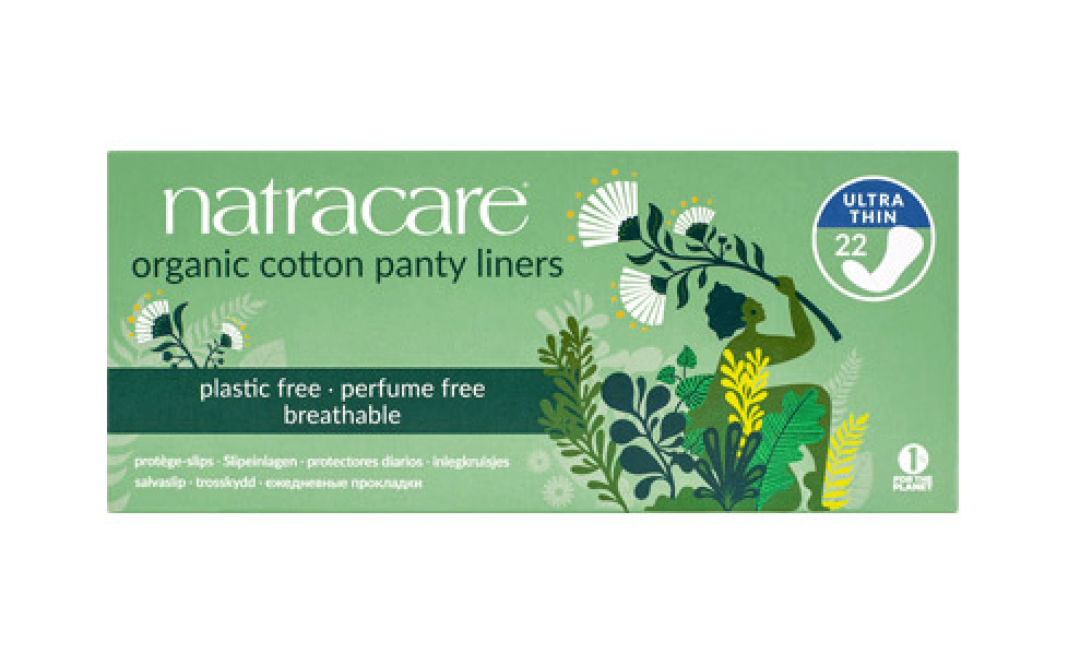 Organic Cotton, Ultra Thin Panty Liners - 22 Liners from NatraCare | Available at Sow & Arrow