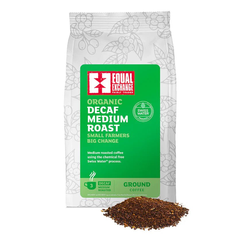 Organic Decaffeinated Roast Coffee Beans - 200g from Equal Exchange | Available at Sow & Arrow