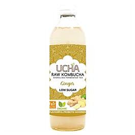 Organic Ginger Kombucha - 350ml from Ucha Kombucha | Available at Sow & Arrow