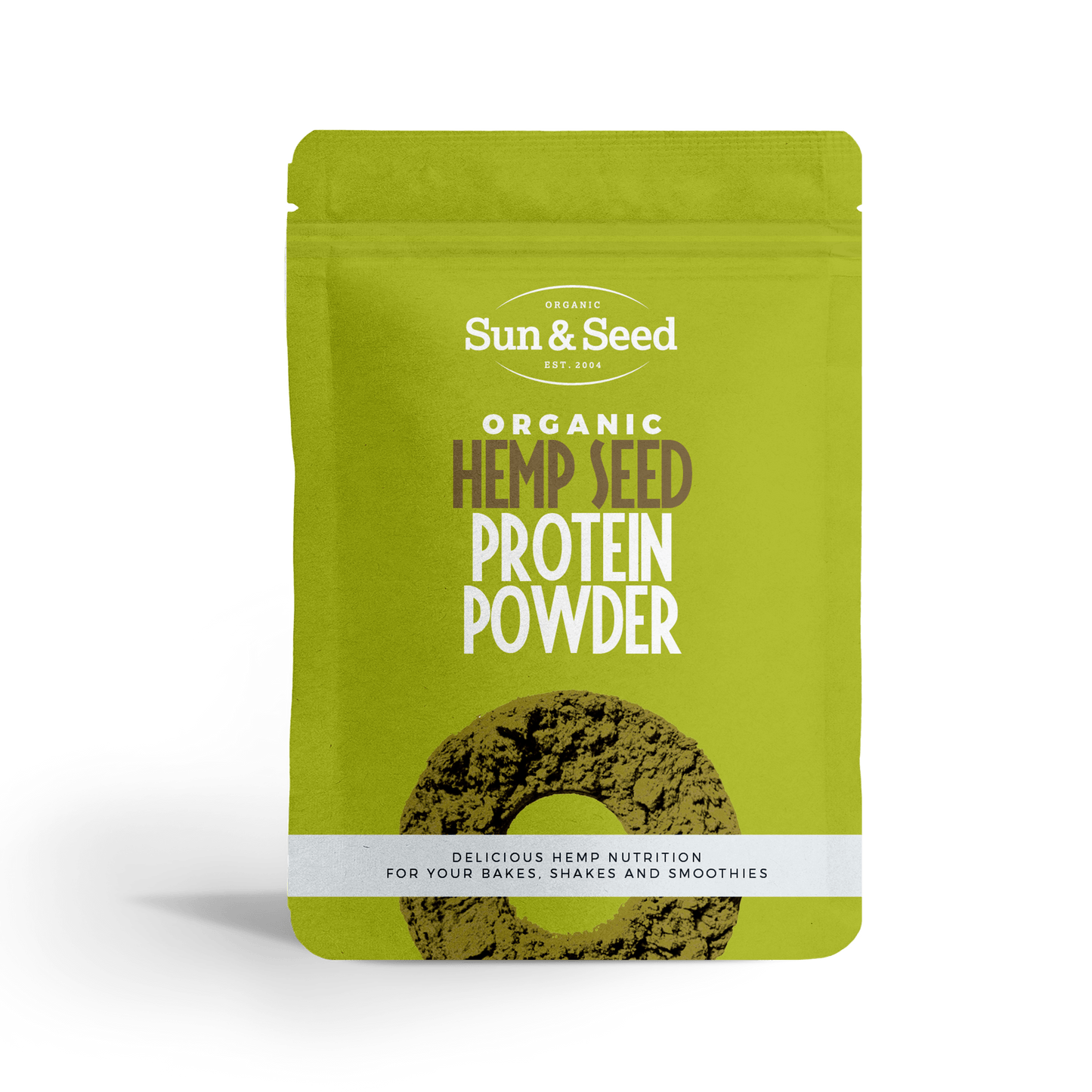 Organic Hemp Seed Protein Powder - 300g from Sun and Seed | Available at Sow & Arrow