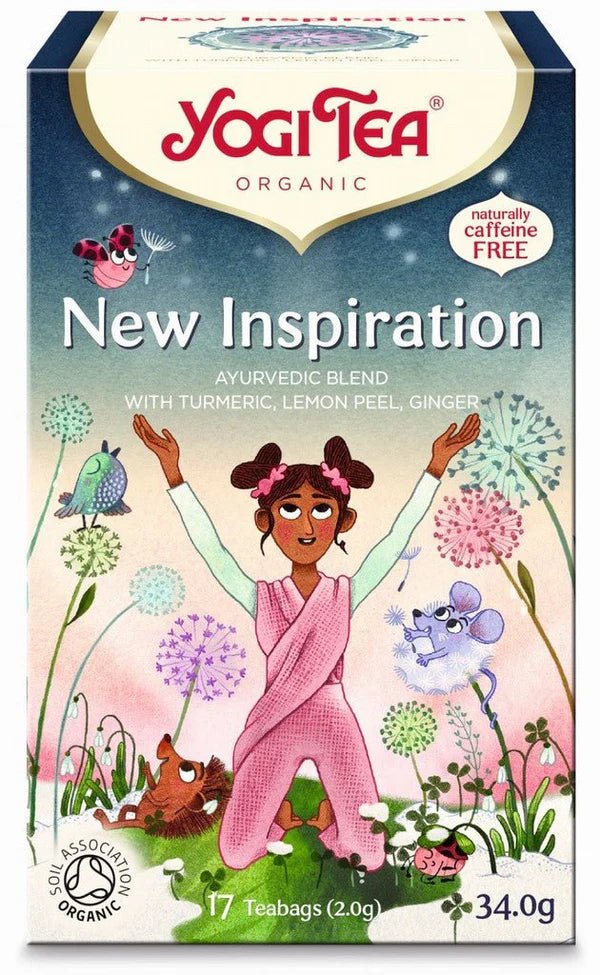 Organic Inspiration Tea from YogiTea | Available at Sow & Arrow