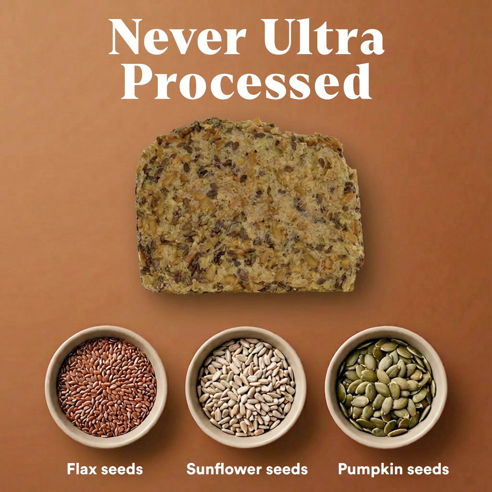 Organic Low - Carb Seeded Bread from Dillon Organic | Available at Sow & Arrow