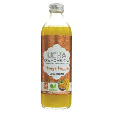 Organic Mango and Passionfruit Kombucha - 350ml from Ucha Kombucha | Available at Sow & Arrow