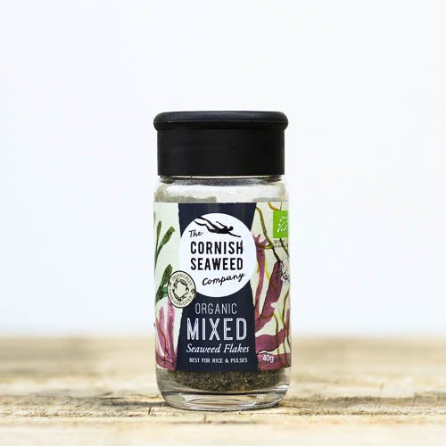 Organic Mixed Seaweed Shaker - 40g from The Cornish Seaweed Company | Available at Sow & Arrow