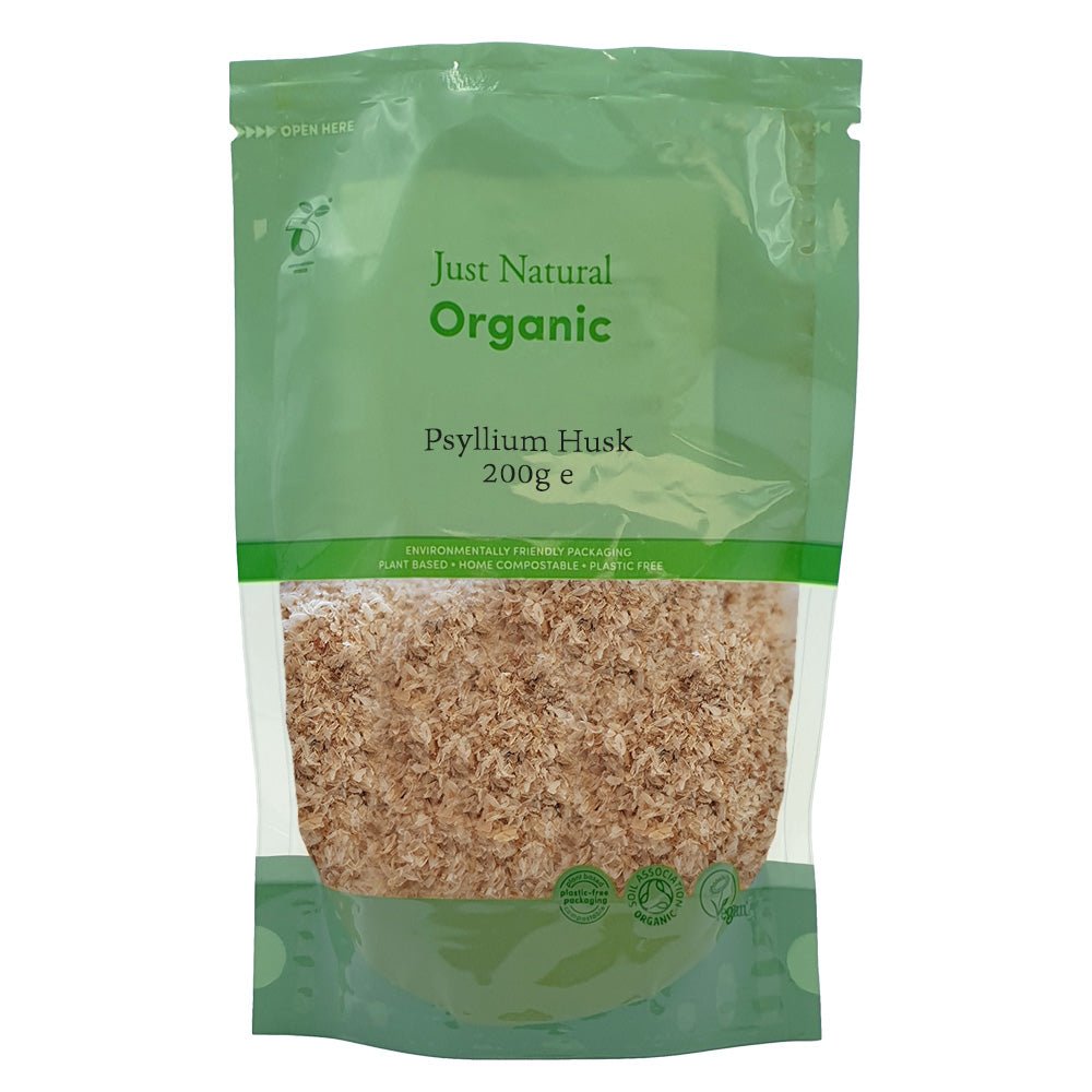 Organic Psyllium Husk - 200g from Just Natural | Available at Sow & Arrow