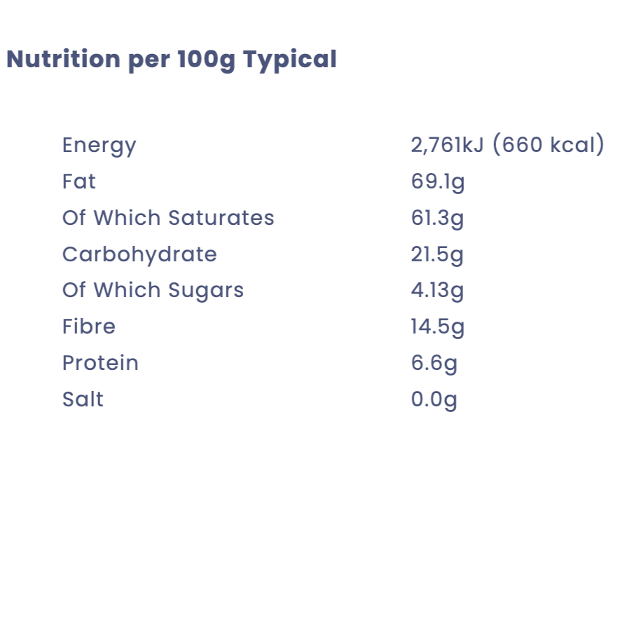 Organic Raw Coconut Chips - 250g from Just Natural | Available at Sow & Arrow